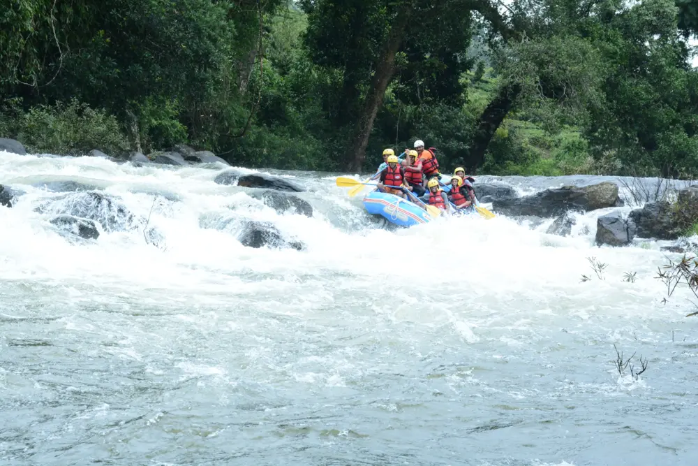 Rafting in Coorg