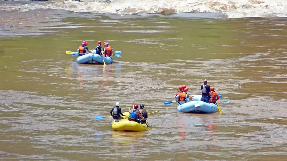 Rafting in Kasol