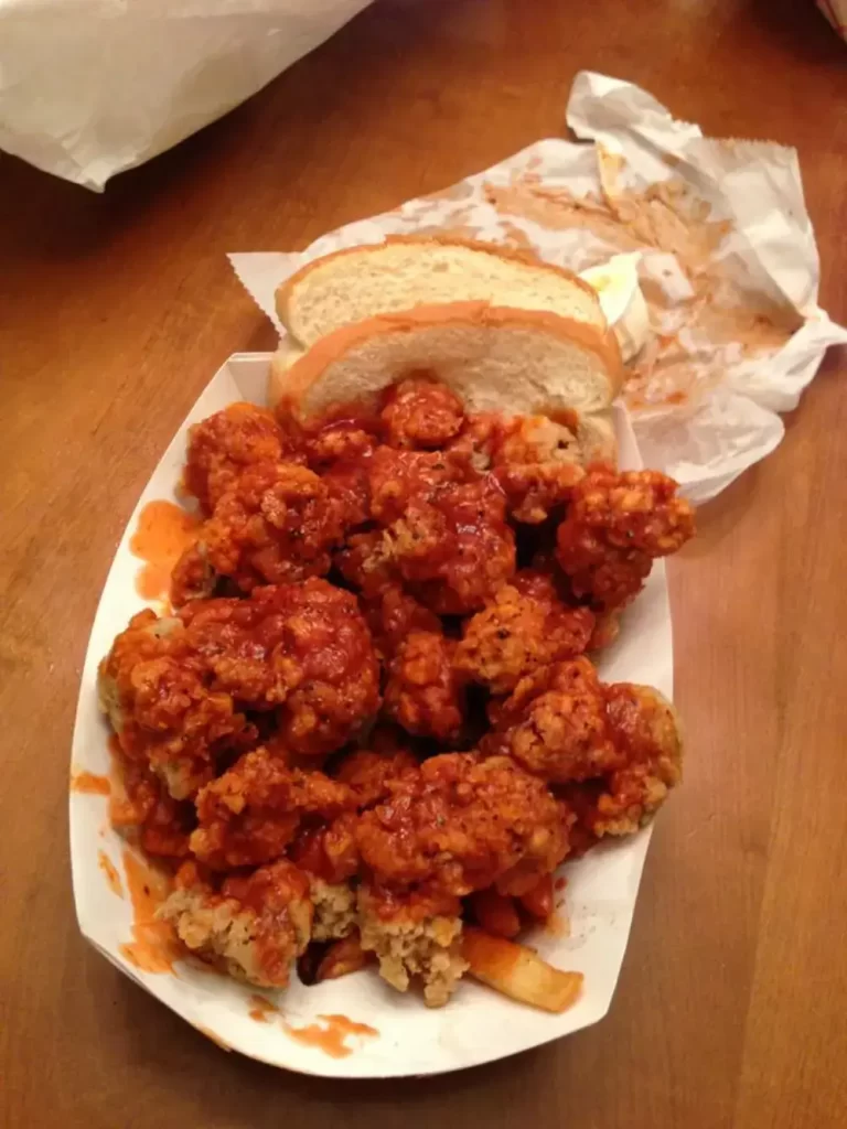 Basic Fried Chicken Dinner at Harold’s Chicken Shack