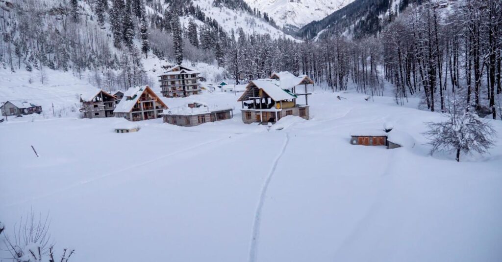 manali snowfall